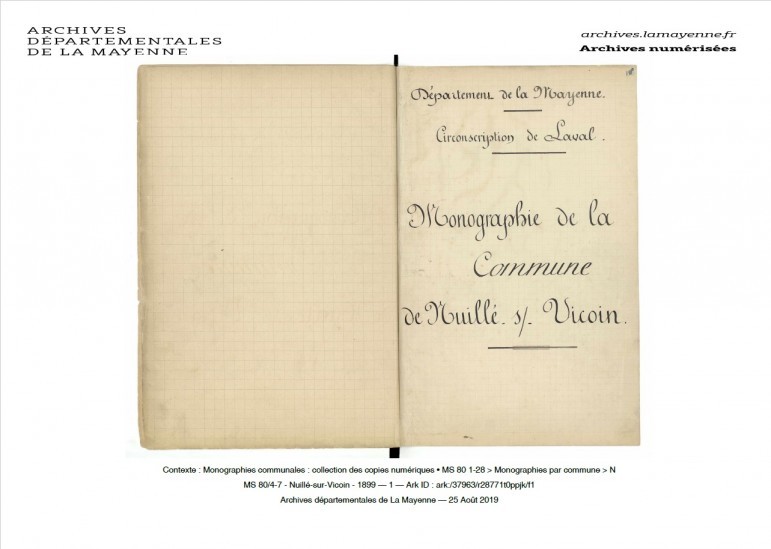 Monographies communales