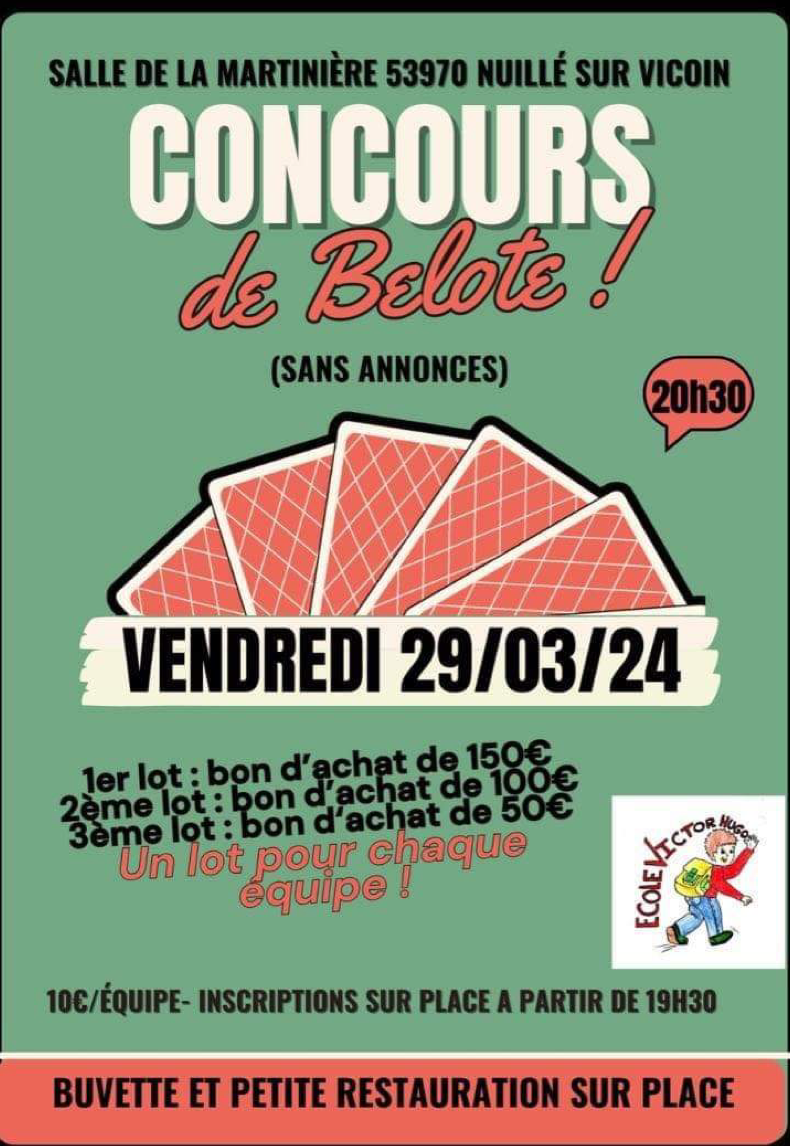 Concours de Belote