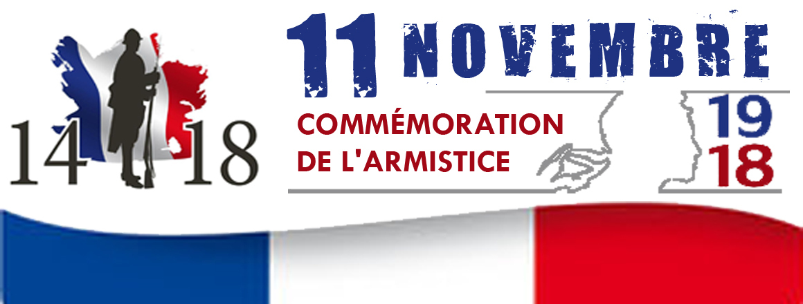 Commémoration de l'Armistice du 11 novembre 1918