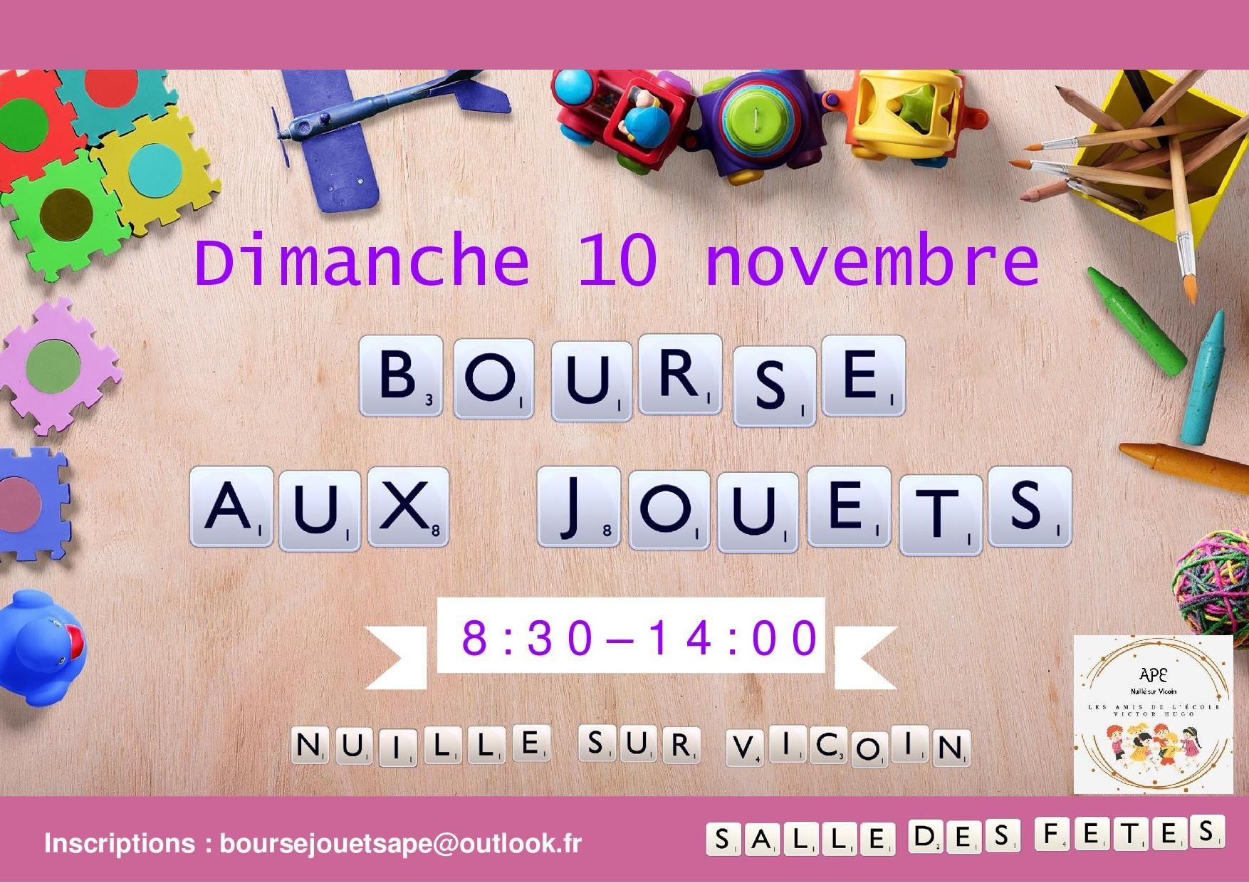 Bourse aux jouets