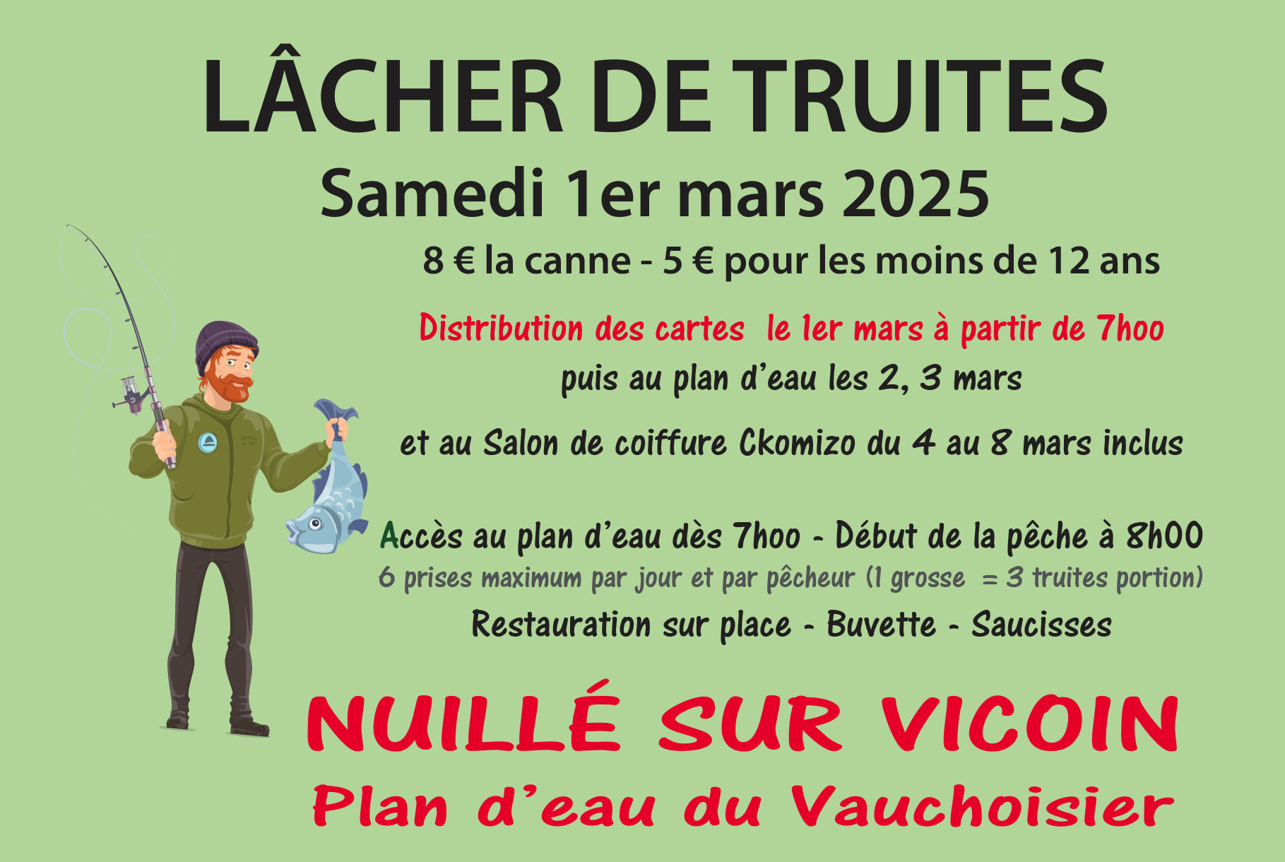 Lâcher de Truites