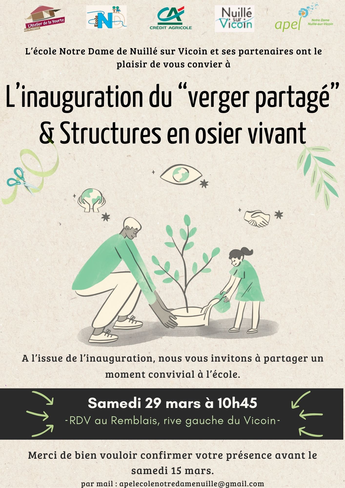 Inauguration Verger Partagé