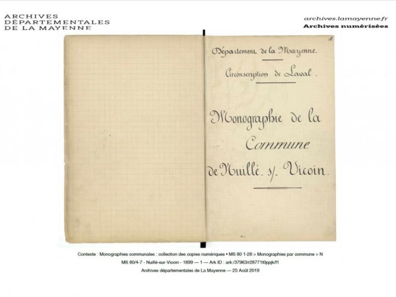Monographies communales