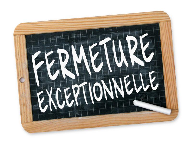 Fermeture exceptionnelle de la mairie 
