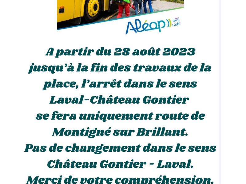 Transport Scolaire information importante