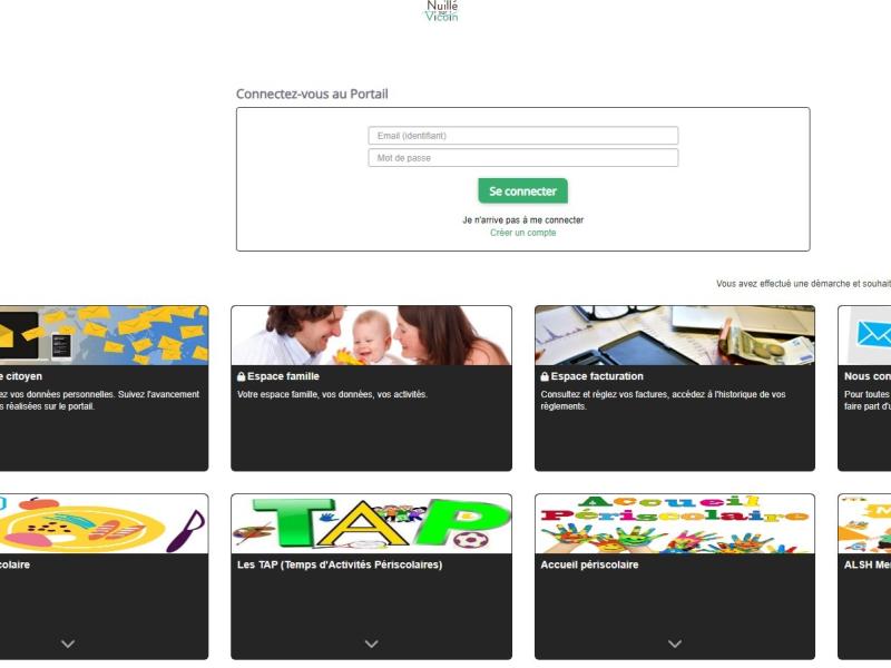 Bienvenue sur votre Espace Citoyen
