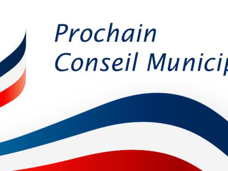 Prochain conseil municipal