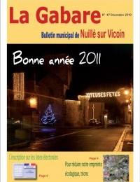 LA GABARE DÉCEMBRE 2010